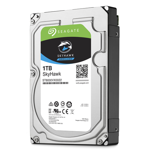 SEAGATE 1TB HDD SURVEILLANCE STORAGE SKYHAWK