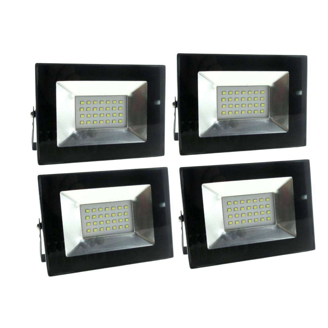 4 PACK 30W LED FLOODLIGHT PAYS