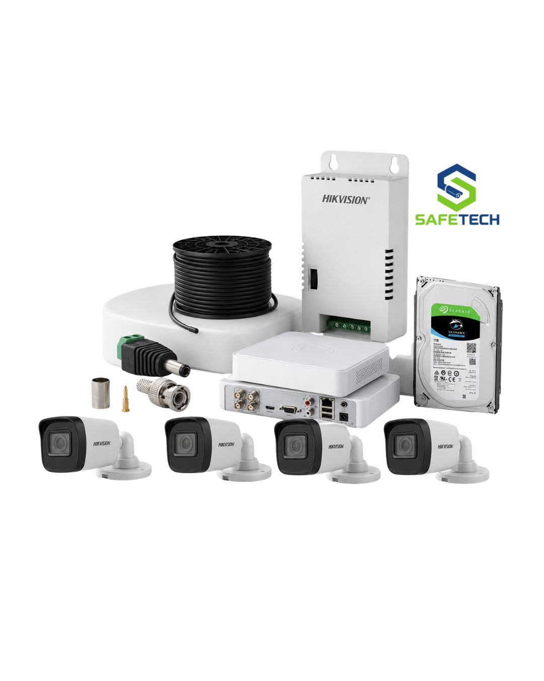 HIKVISION 4CH 1080P BULLET CCTV KIT