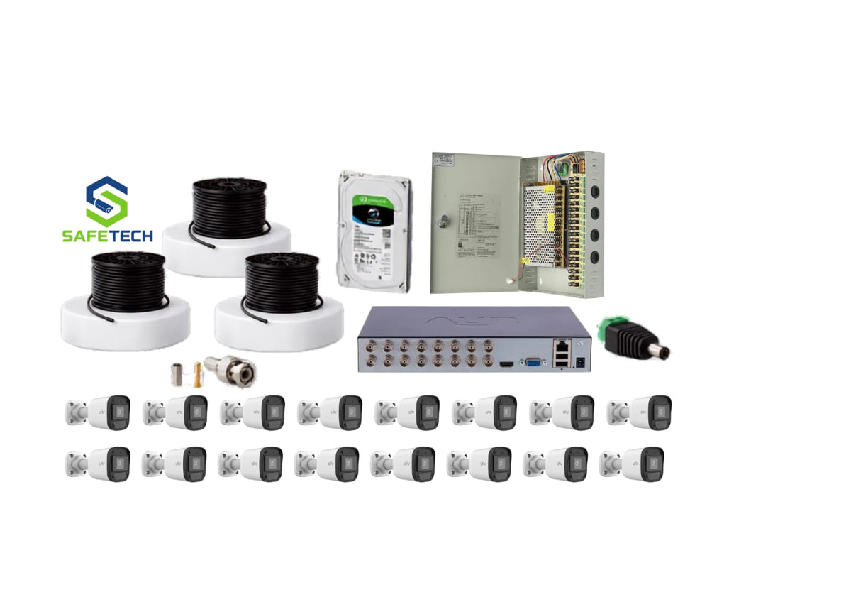 UNV 16CH 1080P BULLET CCTV KIT