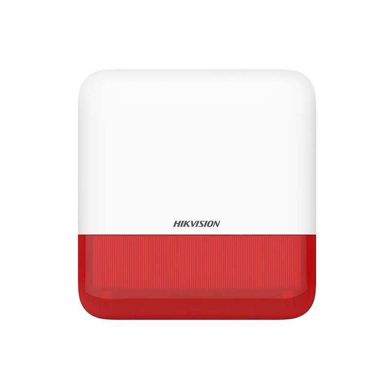 HIKVISION AX PRO WIRELESS OUTDOOR SOUNDER RED