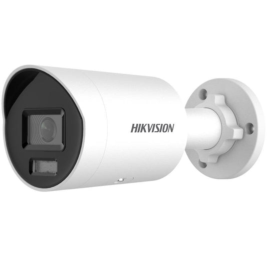 HIKVISION 4MP SMART HYBRID LIGHT WITH COLORVU FIXED BULLET NETWORK CAMERA (DS-2CD2047G2H-LIU)