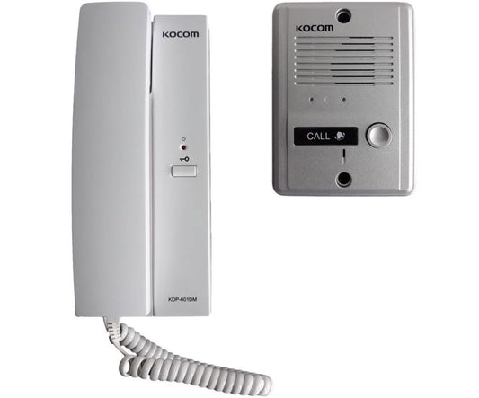 KOCOM 1-1 AUDIO INTERCOM KIT 220VAC - METAL GATE STATION