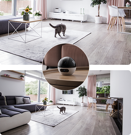EZVIZ CS-C7 (44WF,W2) INDOOR DUAL -LENS PAN & TILT WI-FI CAMERA