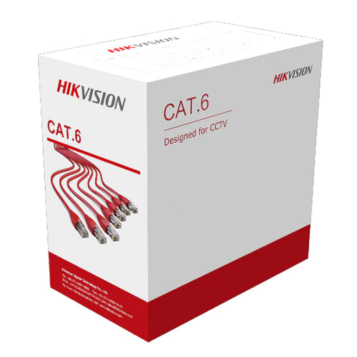 HIKVISION CAT6 SOLID COPPER UTP NETWORK CABLE 305M ROLL