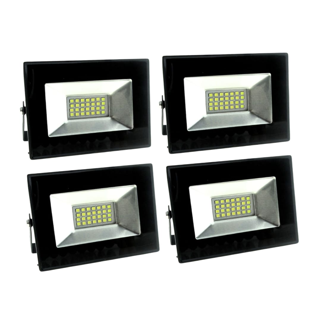 4 PACK 20W LED FLOODLIGHT PAYS