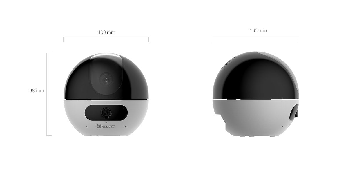 EZVIZ CS-C7 (44WF,W2) INDOOR DUAL -LENS PAN & TILT WI-FI CAMERA