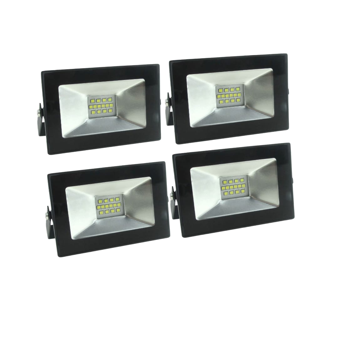 4 PACK 10W LED FLOODLIGHT PAYS