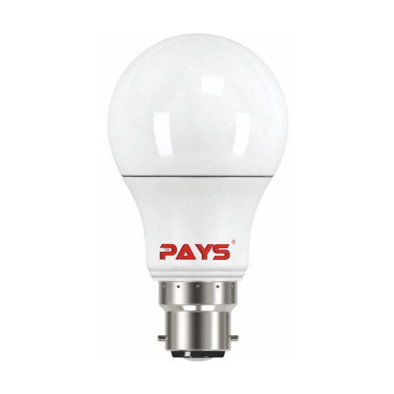 10 X A55 LED LAMP 7W B22  DAY LIGHT  PAYS