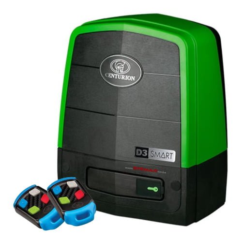 CENTURION  D3 SMART+GATE MOTOR WITH REMOTES (NO BASE PLATE INCLUDED)