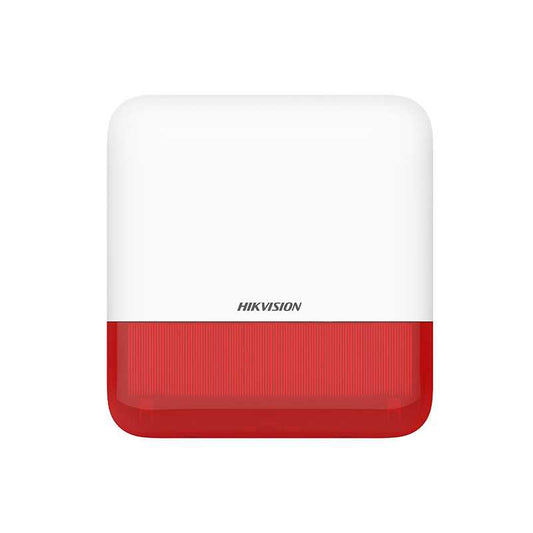 HIKVISION AX PRO WIRELESS OUTDOOR SOUNDER RED