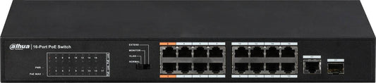 DAHUA 16 PORT POE SWITCH (PFS3117-16ET-135)