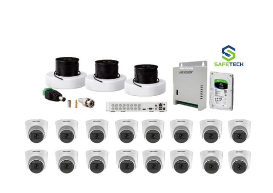 HIKVISION 16CH 1080P DOME CCTV KIT