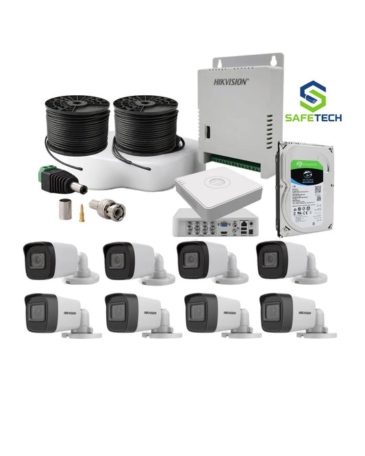 HIKVISION 8CH 1080P BULLET CCTV KIT