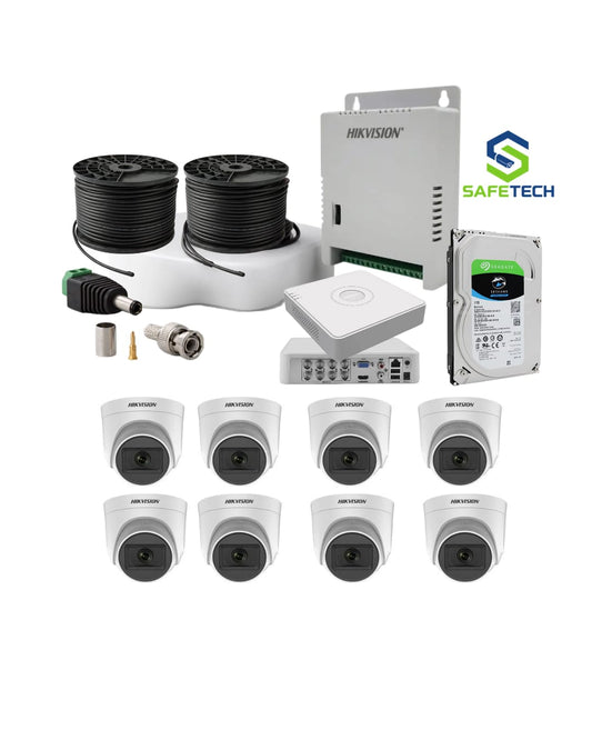 HIKVISION 8CH 1080P DOME CCTV KIT